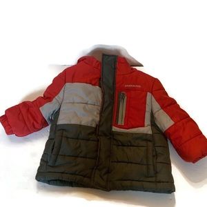 London Fog toddler coat with hood size 18 MO